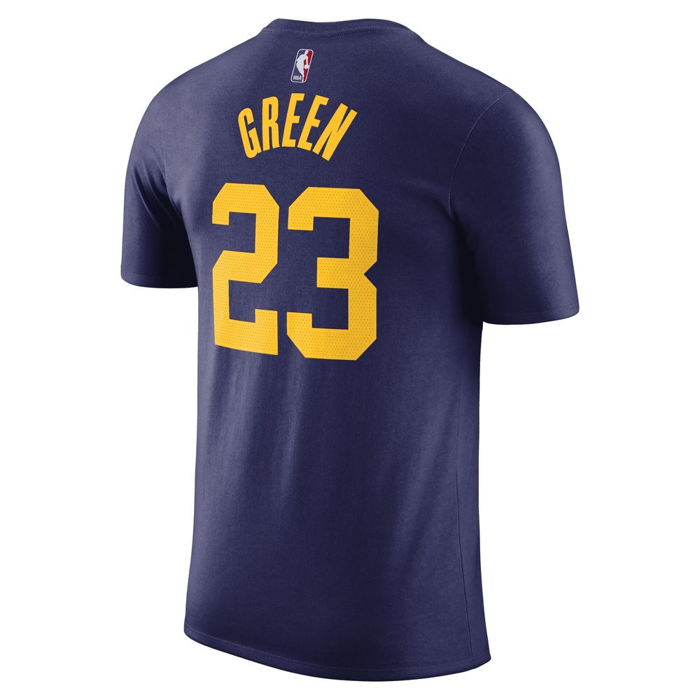 Men's Jordan Brand Draymond Green Navy Golden State Warriors 2022/23 Statement Edition Name & Number T-Shirt