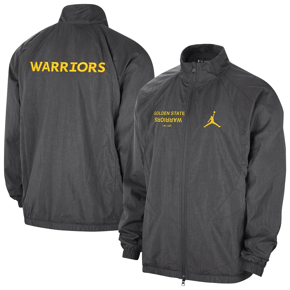 Veste zippée intégrale Jordan Brand Golden State Warriors Courtside Statement Edition Jumpman Jam pour homme