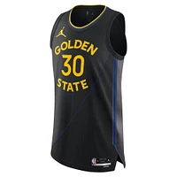 Men's Jordan Brand Stephen Curry Black Golden State Warriors 2024/25 Authentic Jersey - Statement Edition