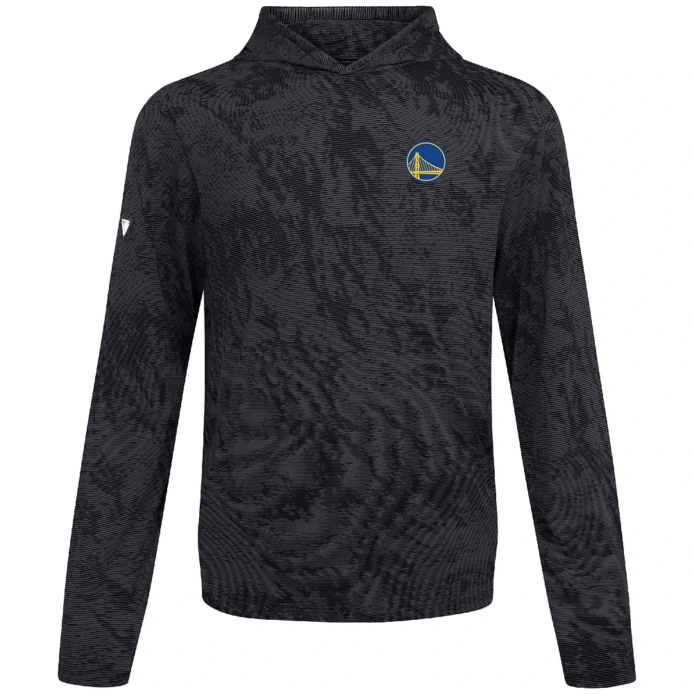 Men's Levelwear Black Golden State Warriors Platform Pullover Hoodie