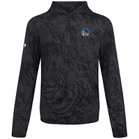 Men's Levelwear Black Golden State Warriors Platform Pullover Hoodie