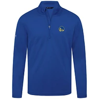 Men's Levelwear Royal Golden State Warriors Heron Quarter-Zip Top