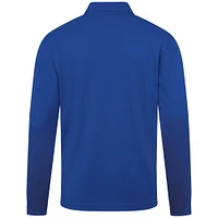 Men's Levelwear Royal Golden State Warriors Heron Quarter-Zip Top