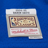 Men's Mitchell & Ness Baron Davis Royal Golden State Warriors Hardwood Classics 2004/05 Swingman Jersey