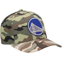 Men's Mitchell & Ness Camo Golden State Warriors Woodland Desert - Snapback Hat