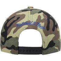 Men's Mitchell & Ness Camo Golden State Warriors Woodland Desert - Snapback Hat