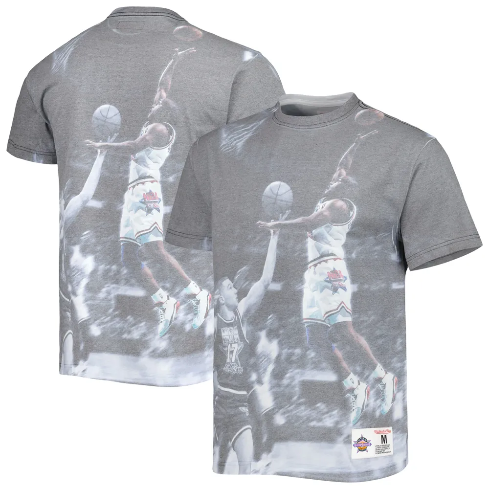 T-shirt graphique Mitchell & Ness Golden State Warriors Above the Rim pour homme