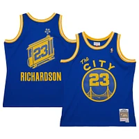 Men's Mitchell & Ness Jason Richardson Royal Golden State Warriors 2004/05 Hardwood Classics Swingman Jersey