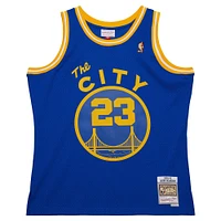 Men's Mitchell & Ness Jason Richardson Royal Golden State Warriors 2004/05 Hardwood Classics Swingman Jersey