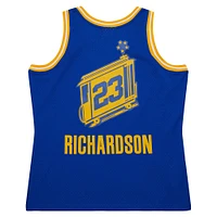 Men's Mitchell & Ness Jason Richardson Royal Golden State Warriors 2004/05 Hardwood Classics Swingman Jersey