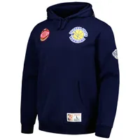 Men's Mitchell & Ness Navy Golden State Warriors City Collection Heritage  Hoodie