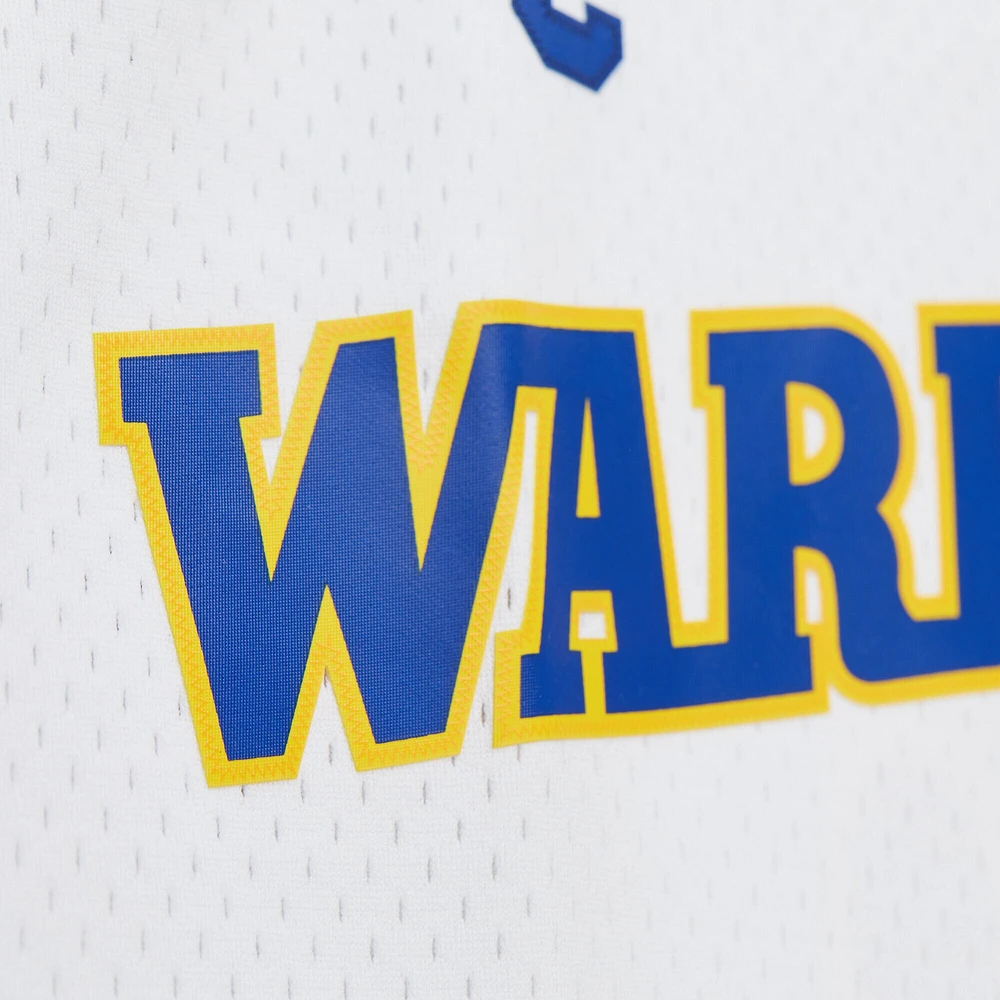 Men's Mitchell & Ness Tim Hardaway White Golden State Warriors Hardwood Classics 1990/91 Swingman Jersey