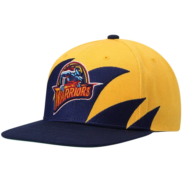 Men's Mitchell & Ness Royal Golden State Warriors 50th Anniversary Snapback  Hat