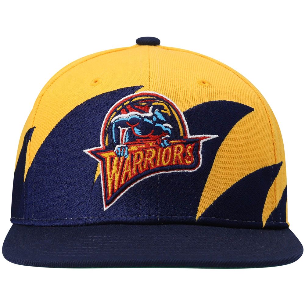 Men's Golden State Warriors Mitchell & Ness Navy Hardwood Classics