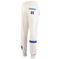 Men's NBA x Two Hype  Cream Golden State Warriors Culture & Hoops Collection Premium Jogger Pants