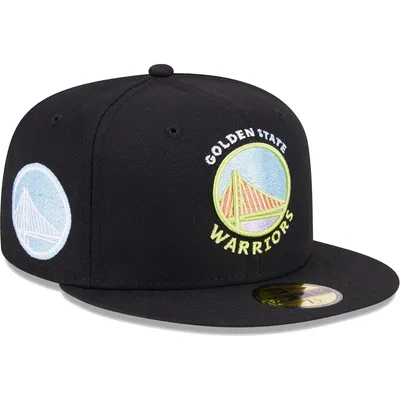 Golden State Warriors New Era Color Pack 59FIFTY Fitted Hat - Black