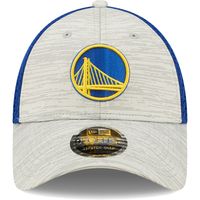 Men's New Era Gray/Royal Golden State Warriors Active 9FORTY Snapback - Hat