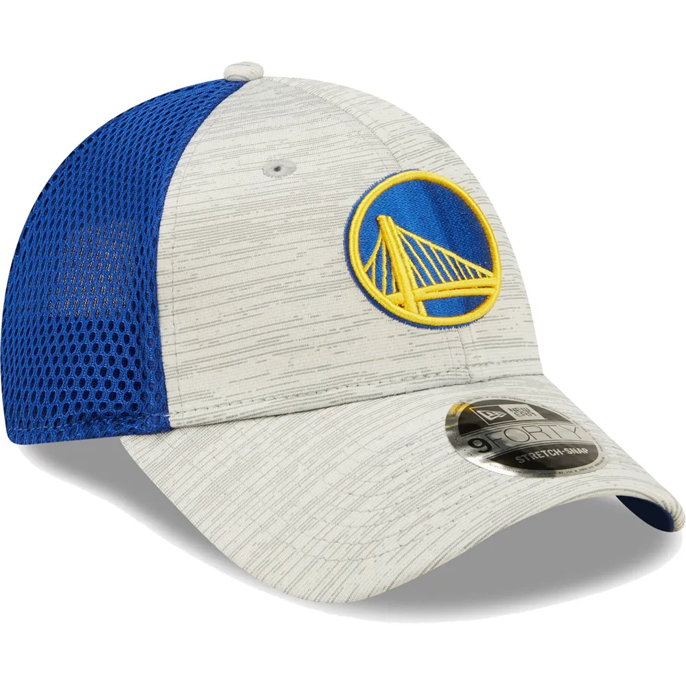 Casquette Snapback Active 9FORTY Golden State Warriors New Era pour homme - Gris/Royal - Casquette