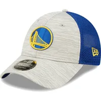 Casquette Snapback Active 9FORTY Golden State Warriors New Era pour homme - Gris/Royal - Casquette