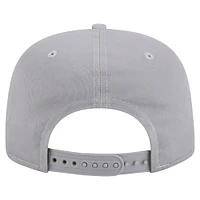 Men's New Era Gray Golden State Warriors Throwback Property Of Golfer Snapback Hat