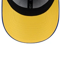 Men's New Era Heather Gray/Royal Golden State Warriors Two-Tone 39THIRTY Flex Hat