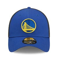 Casquette New Era Royal/Charcoal Golden State Warriors Team Neo 39THIRTY Flex pour homme