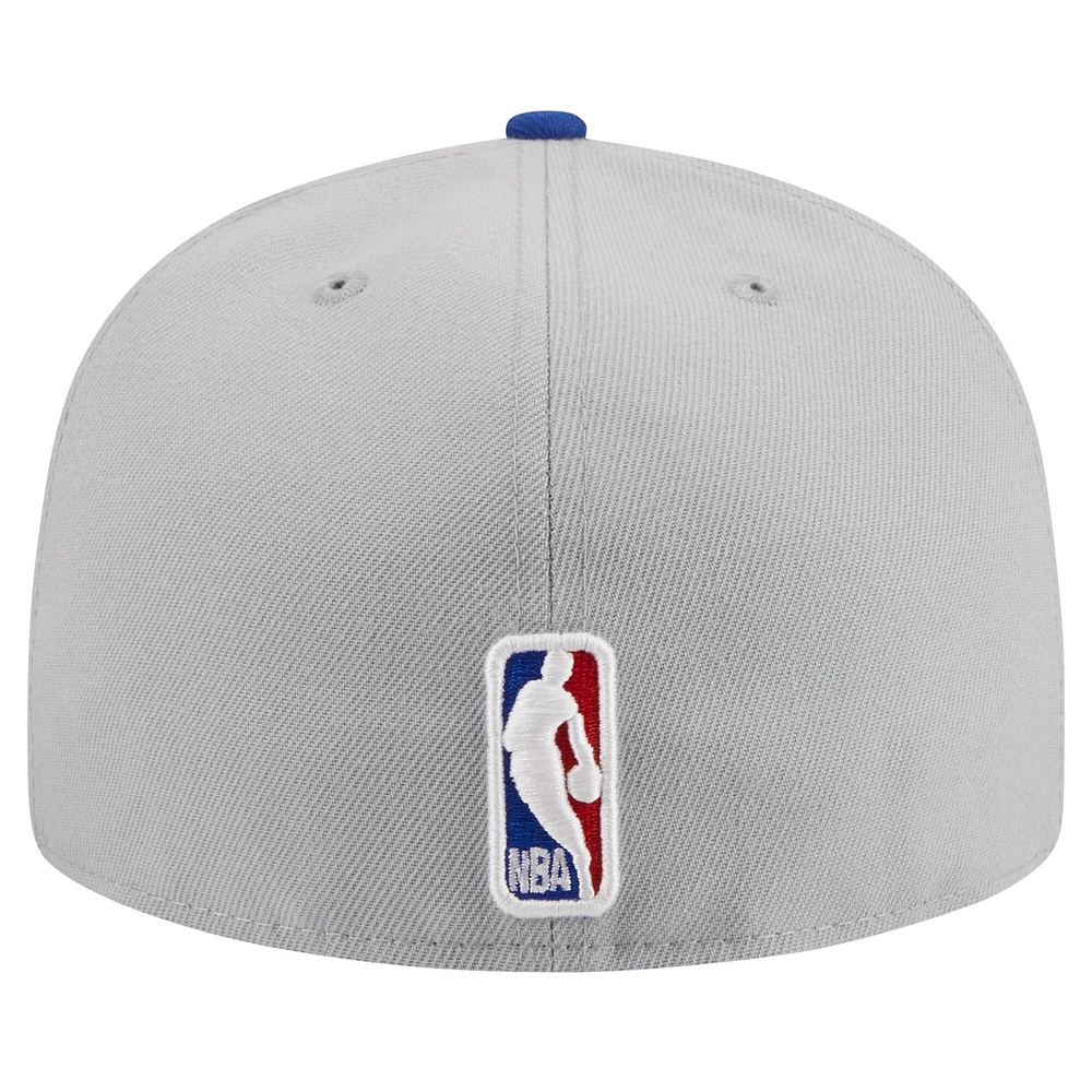 Casquette ajustée 59FIFTY bleue des Golden State Warriors Tip-Off New Era pour homme