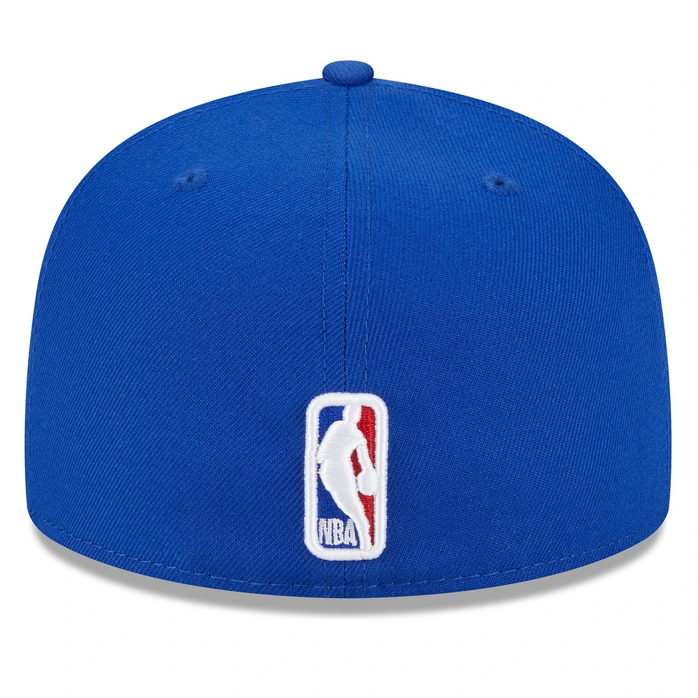 Casquette ajustée New Era Royal Golden State Warriors 2023 NBA Draft 59FIFTY pour homme