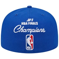 Casquette ajustée 59FIFTY Crown Champs Royal Golden State Warriors New Era pour homme