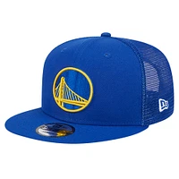 Men's New Era Royal Golden State Warriors Meshback 9FIFTY Snapback Hat