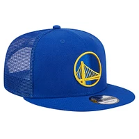 Men's New Era Royal Golden State Warriors Meshback 9FIFTY Snapback Hat