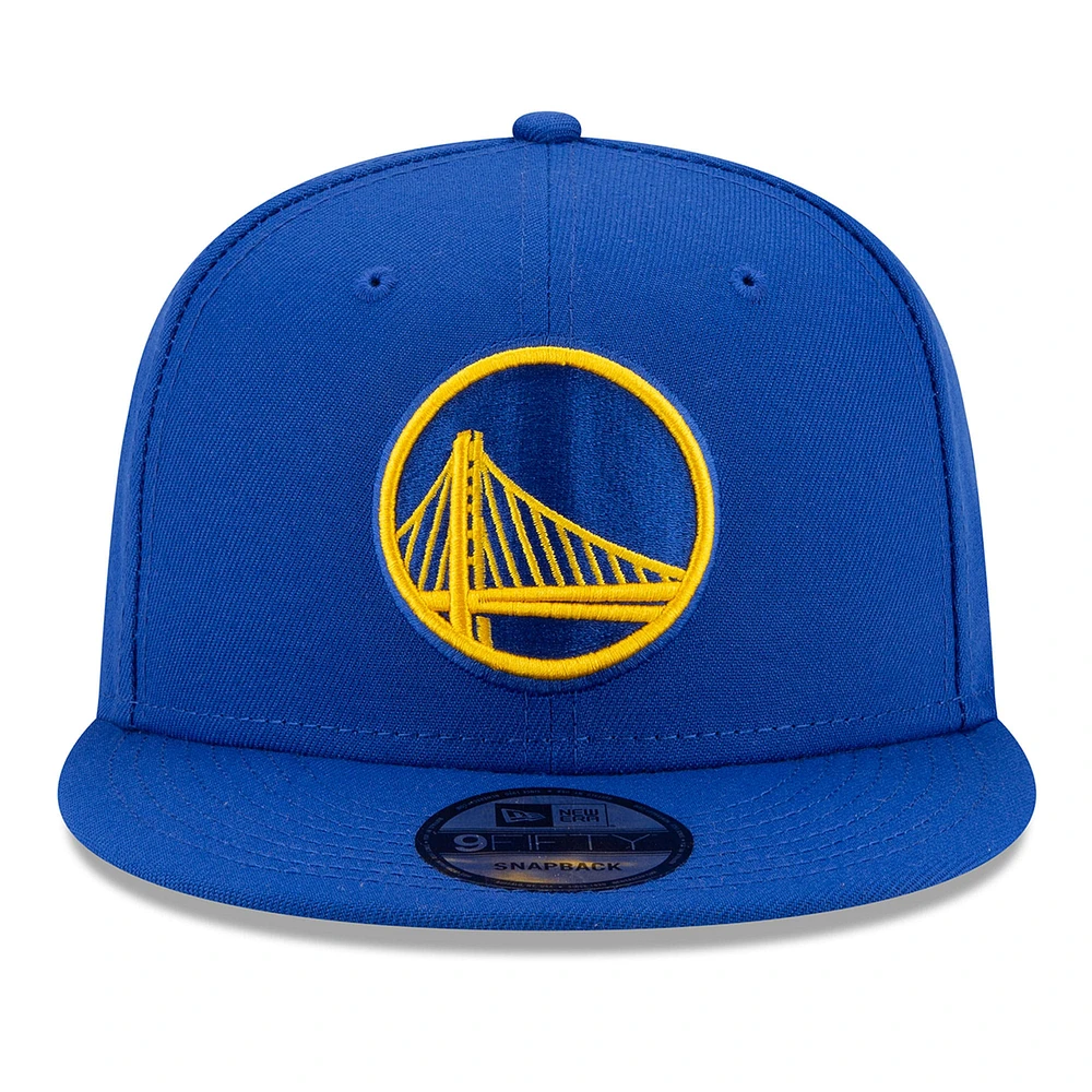 Casquette Snapback 9FIFTY Royal Golden State Warriors New Era pour homme