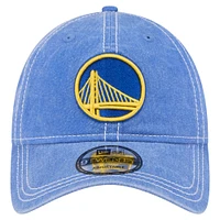 Men's New Era  Royal Golden State Warriors Pigment Dyed 9TWENTY Adjustable Hat