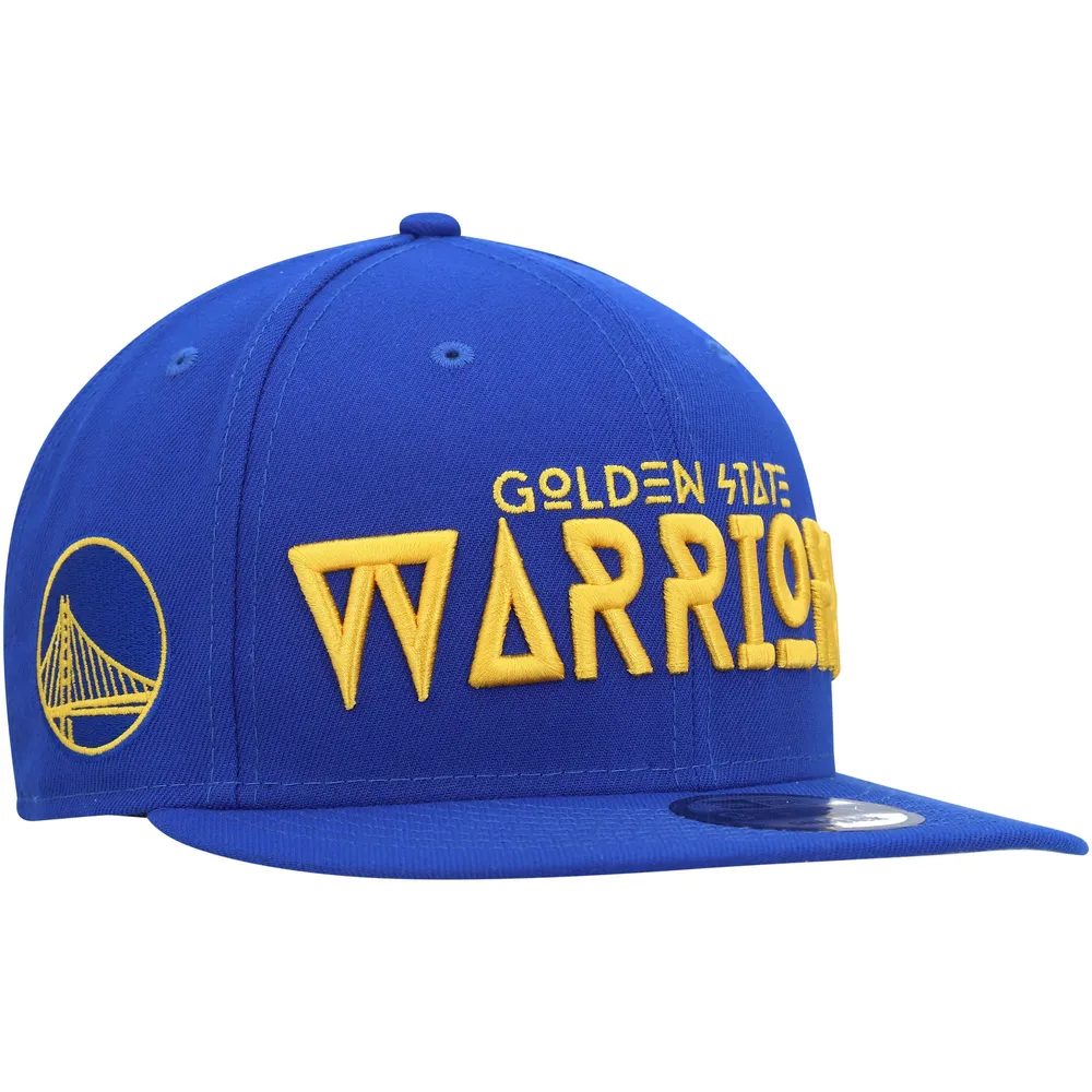 Men's New Era Royal Golden State Warriors Rocker 9FIFTY Snapback Hat