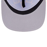 Men's New Era Royal Golden State Warriors Seeing Diamonds A-Frame Trucker 9FIFTY Snapback Hat