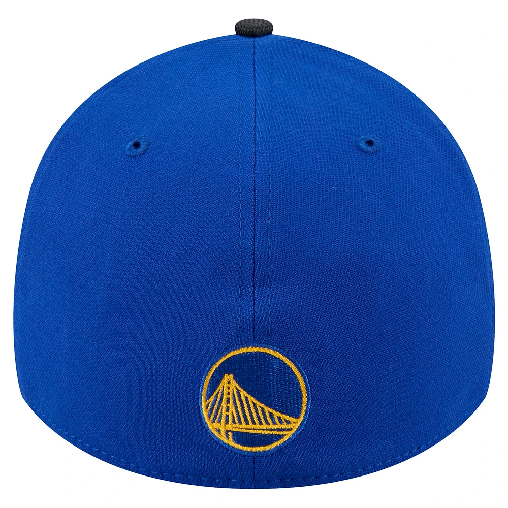 Men's New Era Royal Golden State Warriors Sport Night 39THIRTY Flex Hat