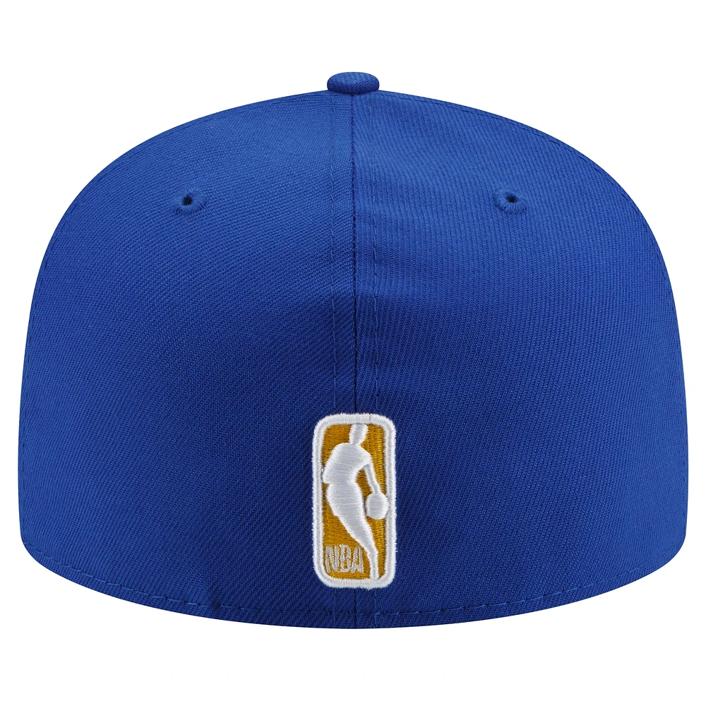 Men's New Era Royal Golden State Warriors Team 59FIFTY Fitted Hat