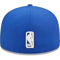 Men's New Era Royal Golden State Warriors The 3X NBA Finals Champions Pop Sweat 59FIFTY - Fitted Hat