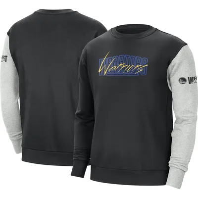 Men's Golden State Warriors '47 Black 2022/23 City Edition Two-Peat  Headline Pullover Sweatshirt