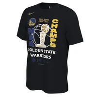 T-shirt Nike Golden State Warriors 2022 NBA Finals Champions pour homme Noir