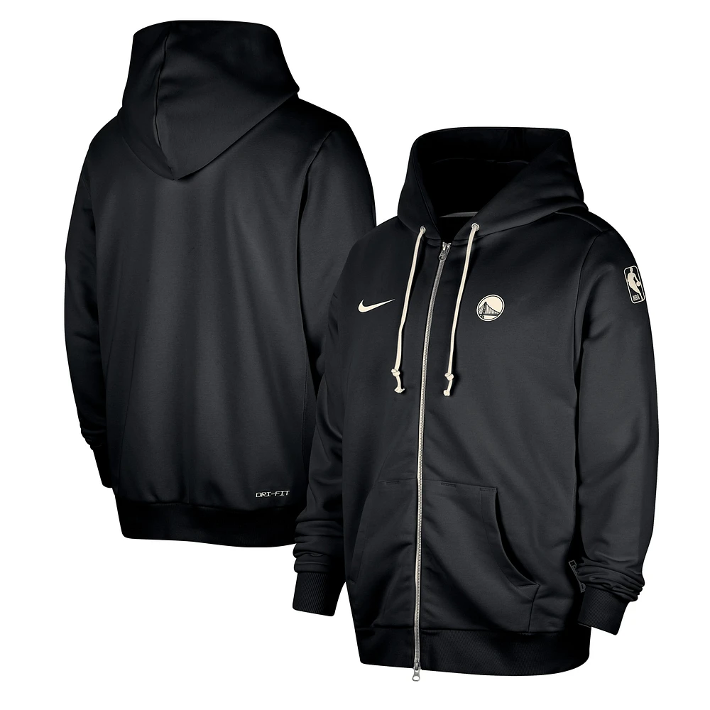 Men's Nike Golden State Warriors Authentic Standard Issue Full-Zip Hoodie Jacket