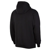 Men's Nike Black Golden State Warriors Courtside Club Pullover Hoodie