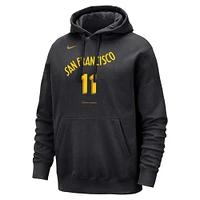 Men's Nike Klay Thompson Black Golden State Warriors 2023/24 City Edition Name & Number Pullover Hoodie