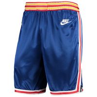 Men's Nike Royal/White Golden State Warriors 2021/22 Classic Edition Origins Swingman Performance Shorts