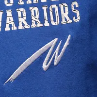 T-shirt Nike Royal Golden State Warriors 2021/22 édition classique Origins Courtside pour homme