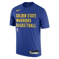 T-shirt d'entraînement de performance Nike Royal Golden State Warriors 2023/24 Sideline Legend pour Homme