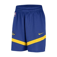 Men's Nike Royal Golden State Warriors On-Court Practice Warmup Performance Shorts