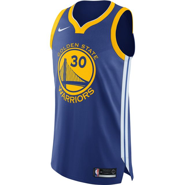 Hommes Nike Stephen Curry Royal Golden State Warriors Authentic - Maillot Icon Edition