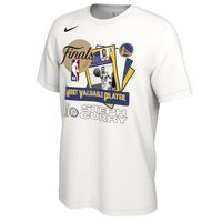 Men's Nike Stephen Curry White Golden State Warriors 2022 NBA Finals Champions MVP T-Shirt