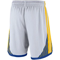 Short Nike Golden State Warriors 2019/20 Icon Edition Swingman Performance pour Homme Blanc